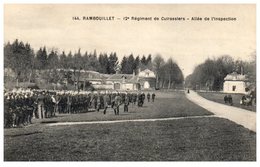 Delcampe - 78 - RAMBOUILLET -- 12e Régiment De Cuirasssiers - Allée De L'inspection - Rambouillet