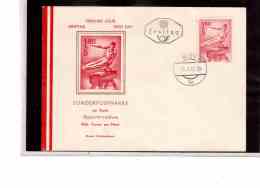 AU861   -   WIEN  5.10.62   /      FDC    " TURNER AM PFERD "  - MICHEL NR. 1121 - Gymnastics