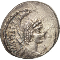 Monnaie, Plaetoria, Denier, Rome, SUP+, Argent, Crawford:409/1 - Republiek (280 BC Tot 27 BC)