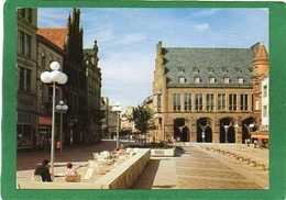 Minden In Westfalen - Markt Mit Scharn Und Rathaus - Gelaufen Cpm Année1985 - Minden