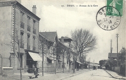 VAL D'OISE - 95 - DEUIL - Avenue De La Gare - Deuil La Barre