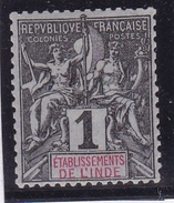 Inde N° 1 Neuf * - Unused Stamps