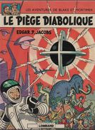 Blake Et Mortimer 8. Le Piège Diabolique;Pages De Gardes Bleues Aux Portraits. Editi - Blake Et Mortimer