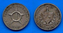 Cuba 1 Centavo 1920 Centavos Cent Pesos Peso Skrill Paypal OK - Kuba