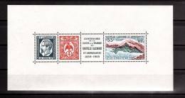 NOUVELLE-CALEDONIE - 1960 - BF N° 2 - Neuf ** - Centenaire De La Poste Et Du Timbre Néo-calédoniens - Blokken & Velletjes