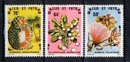 WF 1979 Serie N. 2238-240 Fiori MNH Cat. € 6,20 - Unused Stamps