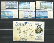 Solomon Islands 2009 Seafaring & Exploration - Ships.stamps And S/S.MNH - Islas Salomón (1978-...)