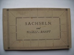 Zwitserland Schweiz Suisse OW Sachseln Und Flüeli - Ranft Buch Mit 10 Der Schönsten Ansichtskarten - Sachseln