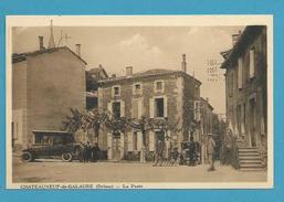 CPSM  - La Poste CHATEAUNEUF-DE-GALAURE 26 - Crest