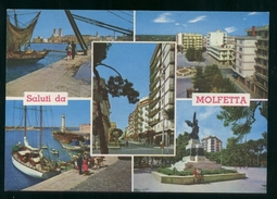 MOLFETTA - BARI - ANNI 60 - SALUTI CON 5 VEDUTINE - Molfetta