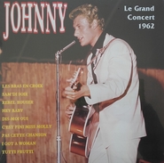 LP 25 CM (10")  Johnny Hallyday / Charles Aznavour / Eddy Duane / Ray Charles  "  Le Grand Concert 1962  " - Formatos Especiales