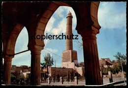 ÄLTERE POSTKARTE THE OLD AL-NURI MOSQUE AND THE LEANING MINARET MOSUL Iraq Mossoul Cpa Postcard AK Ansichtskarte - Iraq