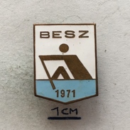 Badge (Pin) ZN004740 - Rowing / Kayak / Canoe Budapest Federation / Association / Union BESZ - Kano