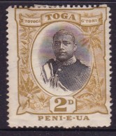 Tonga 1897 SG 41 Mint Hinged Gum Toning - Tonga (1970-...)