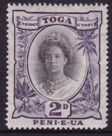 Tonga 1920 SG 57 Die I Mint Hinged - Tonga (1970-...)