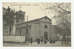 SAINT JUST Sur LOIRE  L Eglise - Saint Just Saint Rambert