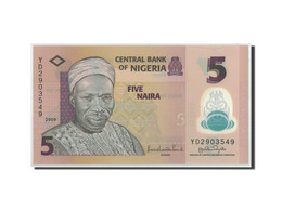 Billet, Nigéria, 5 Naira, 2009, KM:38, NEUF - Nigeria