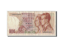 Billet, Belgique, 50 Francs, 1966, 1966-05-16, KM:139, B - 50 Francos