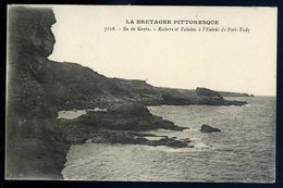 Cpa Du 56  Ile De Groix - Rochers Et Falaises à L' Entrée Du Port Tudy    NCL54 - Groix