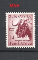 SUDAFRICA   1959 Local Animals Stamps Of 1954 - Different Watermark   MNH - Ungebraucht