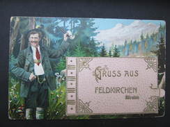 AK FELDKIRCHEN Leporello 1910 /// D*22784 - Feldkirchen In Kärnten