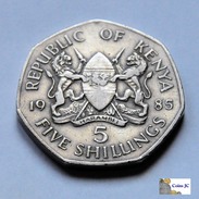Kenia - 5  Shilling - 1985 - Kenya