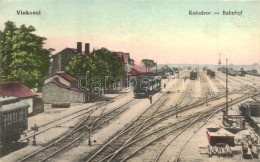 T2 Vinkovce, Vinkovci; Kolodvor / Bahnhof / Railway Station, Train - Non Classificati