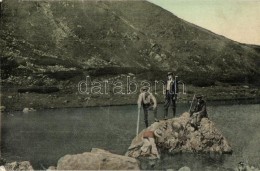 ** T3 Nagy-Pietroszi-tengerszem. BenkÅ‘ Mikós Kiadása / Mountain Lake (fa) - Ohne Zuordnung