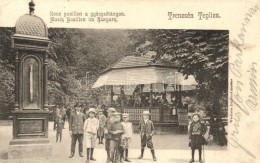 T4 Trencsénteplic-fürdÅ‘, Bad Trencianske Teplice; Zene Pavilon A Gyógysétányon /... - Ohne Zuordnung