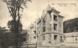 T2/T3 Trencsénteplic-fürdÅ‘, Bad Trencianske Teplice; Deák Nyaraló / Villa Deák... - Ohne Zuordnung