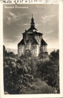 * T2/T3 1931 Selmecbánya, Banska Stiavnica; Leányvár / Castle, Photo (EK) - Ohne Zuordnung