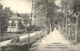 T2/T3 Komárom, Komárno; Sétatér A Zenepavilonnal / Promenade With Music Pavilion (EK) - Non Classificati