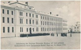 ** T2/T3 1912 Nagyszeben, Hermannstadt, Sibiu; Dekorierung Des Zöglings Alexander Bocskay Mit Dem Goldenen... - Ohne Zuordnung
