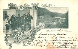 * T3/T4 1899 Máramarossziget, Sighetu Marmatei; Makerlói Vízfogó, Tutajos Oroszok /... - Ohne Zuordnung