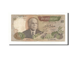 Billet, Tunisie, 10 Dinars, 1986-03-20, KM:84, TB+ - Tunisie