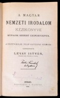 A Magyar Nemzeti Irodalom Kézikönyve MÅ±fajok Szerint Csoportosítva. A... - Ohne Zuordnung