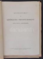 Cca 1955-1979 Különlenyomatok GyÅ±jteménye Különféle Orvosi... - Non Classificati