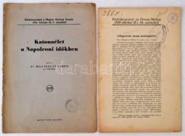 Dr. Báró Szalay Gábor: Katonaélet A Napóleoni IdÅ‘kben. Bp., 1941. Madách... - Unclassified