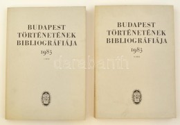 Budapest Történetének Bibliográfia I-II. FÅ‘szerk.: Dr. Breza László. Bp.,... - Ohne Zuordnung
