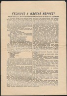 1956 4 Db Röplap A Forradalom IdejérÅ‘l: 'Nagy Imrében A Bizalmunk!', A Magyar Dolgozók... - Ohne Zuordnung