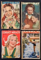 1937-1939 A Színházi Élet és Színházi Magazin 4 Db Száma,... - Ohne Zuordnung