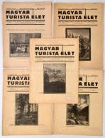1935-1943 A Magyar Turista Élet Több Száma KülönbözÅ‘ évfolyamokból - Ohne Zuordnung