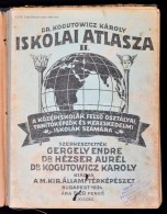 3 Db Vegyes állapotú Atlasz - 1935 Barthos-Kurucz: Egyetemes Történelmi... - Sonstige & Ohne Zuordnung