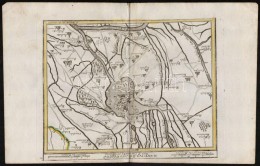 Cca 1700 Mantova Térképe. Színezett Rézmetszet. Megjelent: Johann Hofmann Atlas Curieux... - Sonstige & Ohne Zuordnung