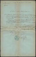 1871 Buda, Házassági Engedély Katona Számára - Altri & Non Classificati