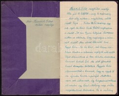 Cca 1930-1940 Vegyes Cserkész Tétel: Tábori Napló, Jelentés, Cserkész... - Scouting