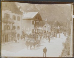 1900 Schluderbach(Carbonin), Dél-Tirol, Fotó, 9x12 Cm / Schluderbach(Carbonin), Italy, Vintage Photo,... - Sonstige & Ohne Zuordnung