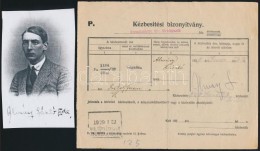 1929 Almásy László (1895-1951) Saját KezÅ± Aláírása... - Sonstige & Ohne Zuordnung