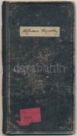 1928-29 Bölcsészettudományt Hallgató Hölgy Leckekönyve, Pázmány... - Sonstige & Ohne Zuordnung