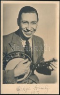 George Formby Zenész, Humorista Aláírása Å‘t Magát ábrázoló... - Other & Unclassified